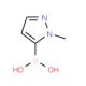 1-Methyl-1H-pyrazole-5-boronic acid (CAS 720702-41-0) - chemical structure image