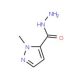 1-Methyl-1H-pyrazole-5-carbohydrazide (CAS 197079-02-0) - chemical structure image