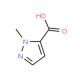 1-Methyl-1H-pyrazole-5-carboxylic acid (CAS 16034-46-1) - chemical structure image