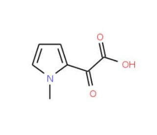 (1-methyl-1H-pyrrol-2-yl)(oxo)acetic acid - chemical structure image