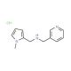 (1-Methyl-1H-pyrrol-2-ylmethyl)-pyridin-3-ylmethyl-amine hydrochloride - chemical structure image
