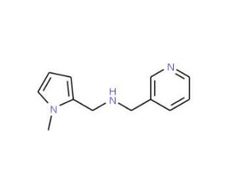 (1-Methyl-1H-pyrrol-2-ylmethyl)-pyridin-3-ylmethyl-amine - chemical structure image