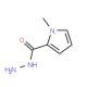 1-Methyl-1H-pyrrole-2-carbohydrazide (CAS 113398-02-0) - chemical structure image