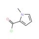 1-Methyl-1H-pyrrole-2-carbonyl chloride (CAS 26214-68-6) - chemical structure image