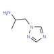 1-Methyl-2-[1,2,4]triazol-1-yl-ethylamine (CAS 883545-31-1) - chemical structure image