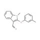 1-Methyl-2-(3-methylphenoxy)-1H-indole-3-carbaldehyde - chemical structure image