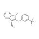1-Methyl-2-[3-(trifluoromethyl)phenylthio]indole-3-carboxaldehyde - chemical structure image