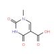 1-methyl-2,4-dioxo-1,2,3,4-tetrahydropyrimidine-5-carboxylic acid - chemical structure image