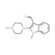 1-Methyl-2-(4-methylpiperazino)-1H-indole-3-carbaldehyde - chemical structure image