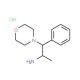 1-methyl-2-morpholin-4-yl-2-phenylethylamine hydrochloride (CAS 100800-07-5) - chemical structure image