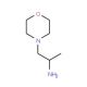 1-methyl-2-morpholin-4-ylethylamine (CAS 50998-05-5) - chemical structure image