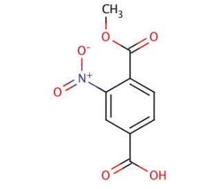 1-Methyl 2-nitroterephthalate (CAS 35092-89-8) - chemical structure image