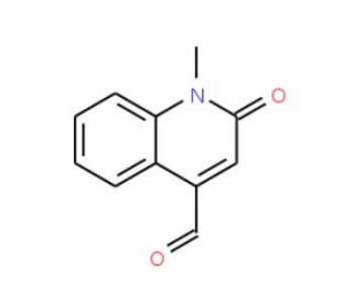 1-methyl-2-oxo-1,2-dihydroquinoline-4-carbaldehyde - chemical structure image
