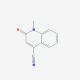 1-methyl-2-oxo-1,2-dihydroquinoline-4-carbonitrile - chemical structure image