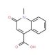 1-methyl-2-oxo-1,2-dihydroquinoline-4-carboxylic acid (CAS 62542-44-3) - chemical structure image
