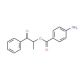 1-methyl-2-oxo-2-phenylethyl 4-aminobenzoate - chemical structure image