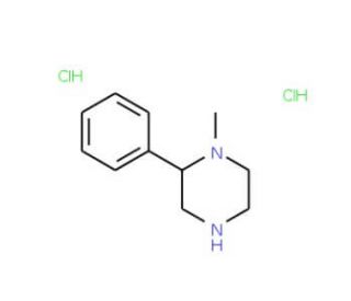 1-Methyl-2-phenylpiperazinedihydrochloride - chemical structure image