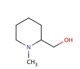 1-Methyl-2-piperidinemethanol (CAS 20845-34-5) - chemical structure image
