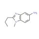 1-Methyl-2-propyl-1H-benzoimidazol-5-ylamine - chemical structure image