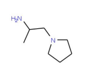 1-Methyl-2-pyrrolidin-1-yl-ethylamine - chemical structure image