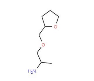 1-Methyl-2-(tetrahydro-furan-2-ylmethoxy)-ethylamine - chemical structure image