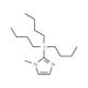 1-Methyl-2-(tributylstannyl)-1H-imidazole (CAS 105494-69-7) - chemical structure image