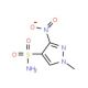 1-methyl-3-nitro-1H-pyrazole-4-sulfonamide - chemical structure image