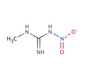 1-Methyl-3-nitroguanidine (CAS 4245-76-5) - chemical structure image