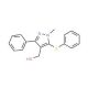 [1-Methyl-3-phenyl-5-(phenylsulfanyl)-1H-pyrazol-4-yl]methanol - chemical structure image