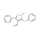1-Methyl-3-phenyl-5-(phenylsulfanyl)-1H-pyrazole-4-carbaldehyde - chemical structure image