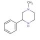 1-Methyl-3-phenylpiperazine (CAS 5271-27-2) - chemical structure image