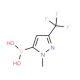 1-Methyl-3-trifluoromethylpyrazole-4-boronic acid (CAS 1138450-30-2) - chemical structure image