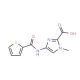 1-Methyl-4-[(thiophene-2-carbonyl)-amino]-1H-imidazole-2-carboxylic acid - chemical structure image