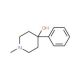 1-Methyl-4-hydroxy-4-phenyl-piperidine (CAS 4972-68-3) - chemical structure image