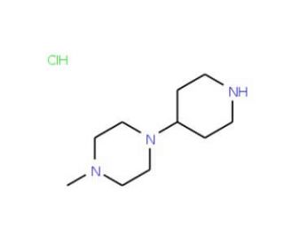 1-Methyl-4-piperidin-4-yl-piperazine hydrochloride - chemical structure image