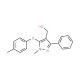 [1-Methyl-5-(4-methylphenoxy)-3-phenyl-1H-pyrazol-4-yl]methanol - chemical structure image