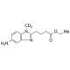 1-Methyl-5-amino-1H-benzimidazole-2-butanoic Acid Ethyl Ester-d3 (CAS 3543-73-5 (unlabeled)) - chemical structure image