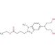 [1-Methyl-5-bis(2′-hydroxyethyl)aminobenzimidazolyl-2]butanoic Acid Ethyl Ester (CAS 3543-74-6) - chemical structure image