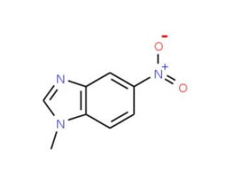 1-Methyl-5-nitro-1H-1,3-benzimidazole (CAS 5381-78-2) - chemical structure image
