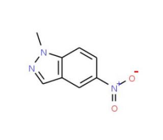 1-Methyl-5-nitro-1H-indazole (CAS 5228-49-9) - chemical structure image