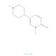 1-Methyl-5-(piperidin-4-yl)pyridin-2(1H)-one hydrochloride 的分子结构, CAS编号: 1137950-65-2 1-Methyl-5-(piperidin-4-yl)pyridin-2(1H)-one hydrochloride (CAS 1137950-65-2) - chemical structure image