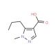 1-methyl-5-propyl-1H-pyrazole-4-carboxylic acid - chemical structure image