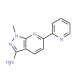 1-Methyl-6-(2-pyridinyl)-1H-pyrazolo-[3,4-b]pyridin-3-amine - chemical structure image
