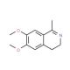 1-Methyl-6,7-dimethoxy-3,4-dihydroisoquinoline (CAS 4721-98-6) - chemical structure image