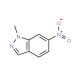 1-Methyl-6-nitro-1H-indazole (CAS 6850-23-3) - chemical structure image