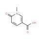 1-Methyl-6-oxo-1,6-dihydropyridine-3-carboxylic acid (CAS 3719-45-7) - chemical structure image