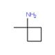 1-Methyl-cyclobutylamine (CAS 40571-47-9) - chemical structure image