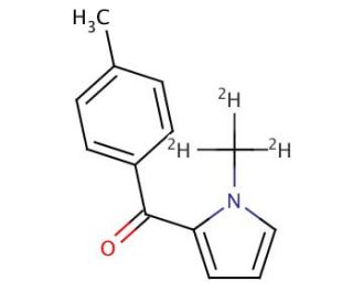 1-Methyl-d3-2-(4-methylbenzoyl)pyrrole - chemical structure image