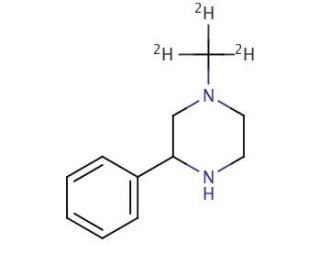 1-Methyl-d3-3-phenylpiperazine - chemical structure image