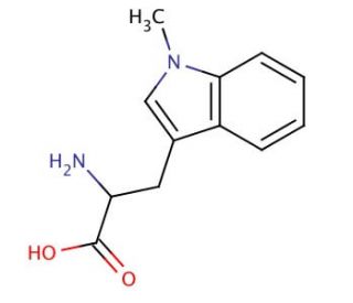 1-Methyl-DL-tryptophan (CAS 26988-72-7) - chemical structure image